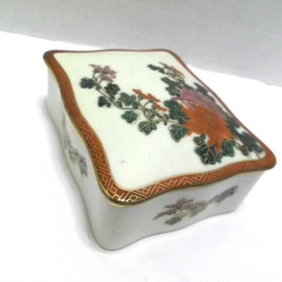 Vintage Cigarette Box & Ashtray ~ Smoking Set - Picture 2 of 8